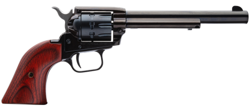 Heritage Rough Rider Combo Revolver RR22999MB6, 22 Long Rifle/22 Magnum, 6.5 in, Cocobolo Wood Grip, Blue Finish, 9 Rd