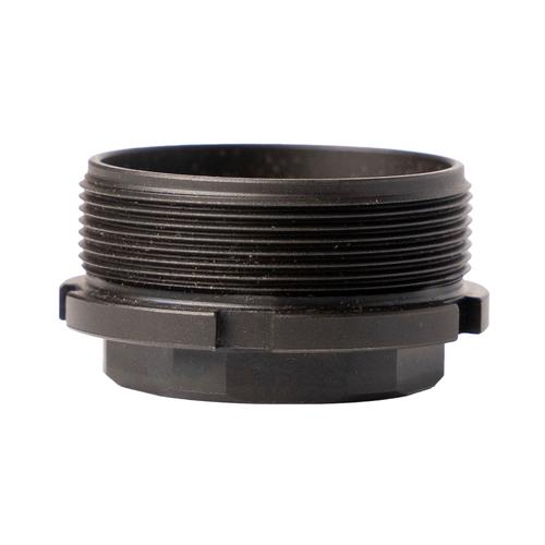 HUXWRX HUB Mini Stiction Lock Adapter, 9MM, 1/2X28 Thread, Fits Stiction Lock Comp, Black (2643)