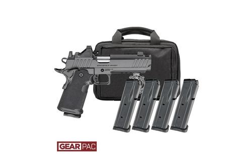 Springfield 1911 DS Prodigy AOS Compact Pistol PH9119AOSLC-COMP-PAC, 9mm, 5in, Textured Grip Frame, 10 Rds