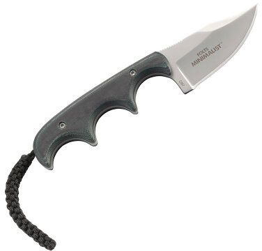 Columbia River Folts Minimalist Bowie Knife w/Fixed Blade and Plain Edge 2387