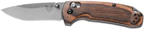 Benchmade North Fork Folding Knife w/Stainless Steel Drop Point Blade, Dymondwood Handle (15031-2)