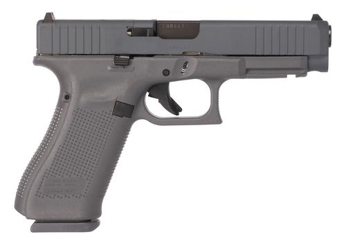 Glock G47 G5 MOS Pistol PA475S203MOSFG, 9mm, 4.49in, Gray Frame Grips, 17 Rds
