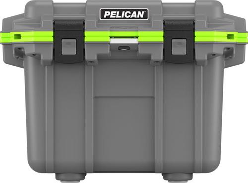 Pelican 30 Quart Elite Cooler, Dark Gray/Green (30Q-1-DKGRYEGRN)