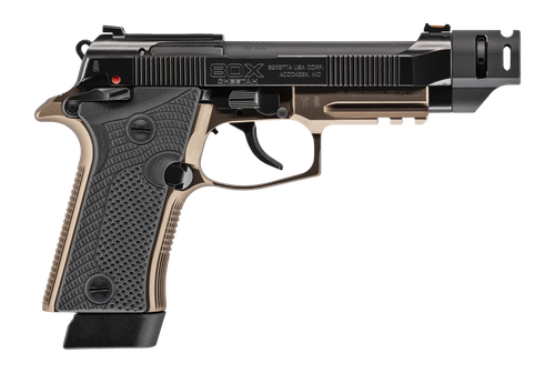 Beretta 80X Cheetah Tactical Urban Optic Ready Pistol, 380 ACP, 4.40in, Vertec Grips, 10 Rds