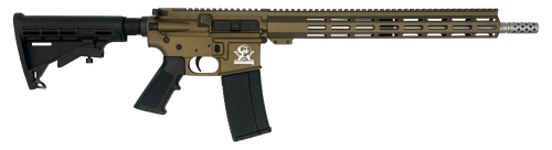 Great Lakes AR-15 Rifle, 223 Wylde, 16", Black Collapsible Stock, 30 Rds