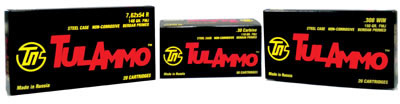 Tulammo Rifle Ammunition TA308150, 308 Winchester, Full Metal Jacket (FMJ), 150 GR, 20 Rd/bx