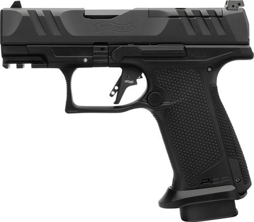 Walther PDP F-Series Pro E Optic Ready Pistol 4797054, 9mm Luger, 3.50in, Interchangeable Backstrap Grips, Black Finish, 10 Rds