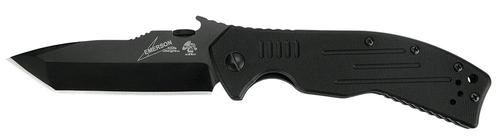 Kershaw Emerson Tanto Folding Knife w/Plain Edge & G10 Black Handle (6044TBLK)