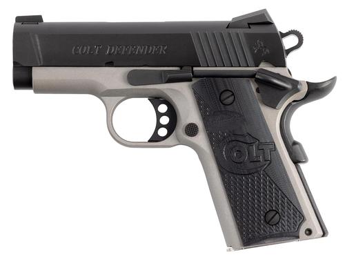 Colt Defender Pistol O7000XETT, 45 ACP, 3in, G10 Grips, 7 Rds