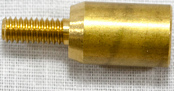 J Dewey 17A Brush Adapter for 17 and 20 Cal