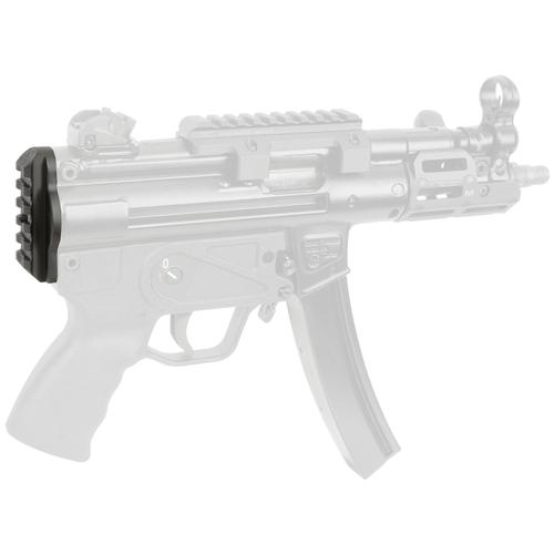 Midwest Industries HK MP5K End Plate Picatinny Adaptor, Black