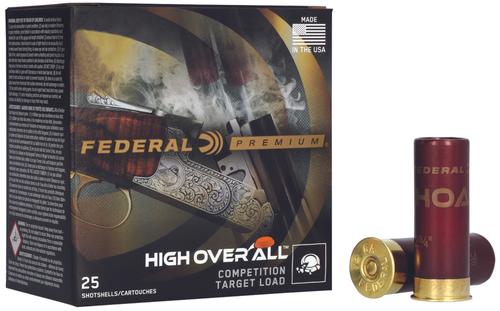Federal High Over All Shotshells HOA4108, 410 Gauge, 2-1/2", 1/2 oz, 1200 fps, #8 Lead , 25 Rds/box