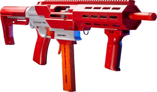 Game Face PRIME Spring-Powered Foam Dart Blaster, 15 Rds, Red (GFJBR)