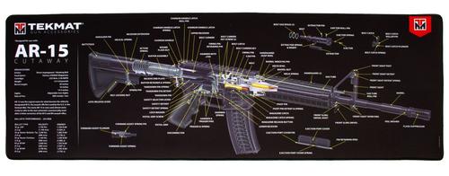 TekMat Cutaway AR-15 Cleaning Mat (TEKR44AR15CA)