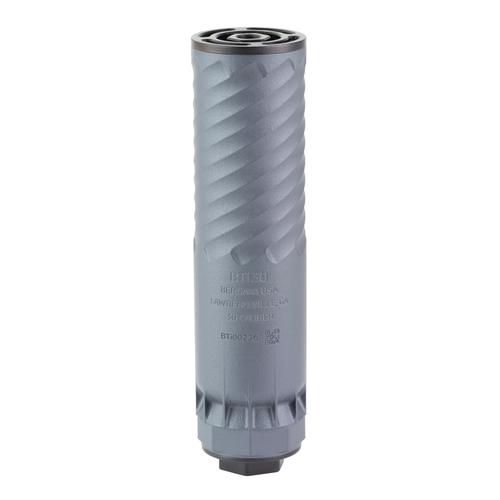 Bergara BTi30 Suppressor, .30 Cal, Titanium, Adjustable Backpressure, 5/8x24 Direct Thread, Gray Cerakote Finish