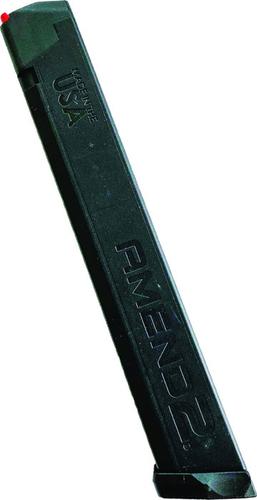 Amend 2 Magazines Glock Stick Magazine 9mm 34 Round Black Magazine (A2GLKSTICKBLK)