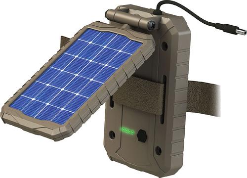 Stealth Cam Sol-Pak for Wireless/Cellular Trail Camera (STC-SOLP), Lithium-Ion Battery, 12 Volt, 1000 mAh, Brown