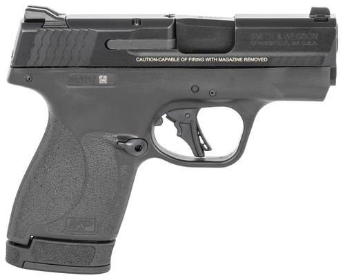 Smith and Wesson M&P Shield Plus *MA Compliant 13249, 9mm Luger, 3.10", Polymer Grips, Black Finish, 10 Rds