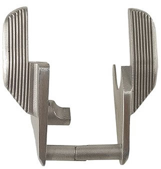 Wilson 423S Stainless High Ride Ambidextrous Safety For 1911 Style Autos