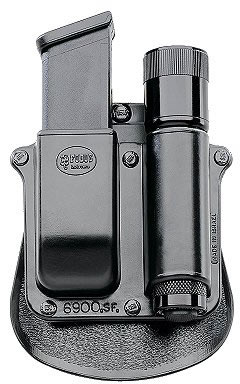 Fobus Light/Mag Carrier Accepts Popular Mags & Stinger/Surefire Lights, For Glock & H&K 9mm/.40 with SureFire