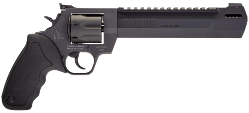 Taurus Raging Hunter Revolver 2357081RH, 357 Mag, 8.37", Black Rubber Grips, Matte Black Finish, 7rd