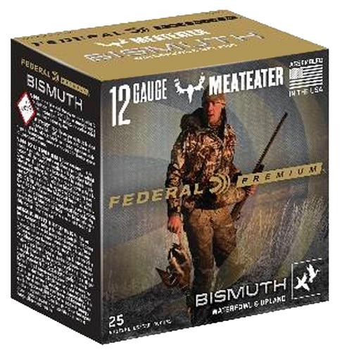 Federal Premium Bismuth Shotshells PBIX1375, 12 Gauge, 3", 1 3/8 oz, 1450 fps, #5 Shot, 25 Rds/box