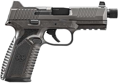 FN Herstal 510 Tactical Optic Ready Pistol 66-101952, 10mm, 4.71in, Interchangeable Backstrap Grips, Gray Finish, 15 Rds