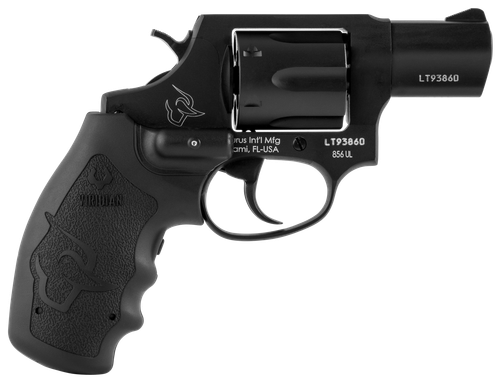 Taurus 856 Ultra-Lite Revolver 2856021ULVL, 38 Special, 2", Black Polymer w/Viridian Laser Grip, Matte Black Finish, 6 Rd