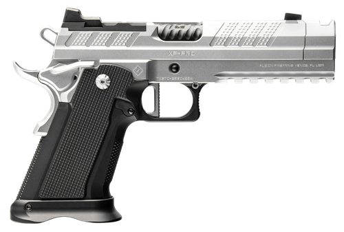 Fusion XP Pro Comp Optic Ready Pistol XPCOMP9C, 9mm Luger, 4.60in, Black Aluminum, Chrome Finish, 17 Rds