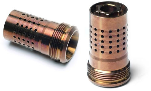 Q Cherry Bomb Muzzle Brake, 1/2 x 28 Threads (CB-1/2-28)