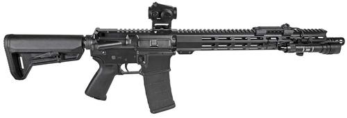 Shark Coast Tactical Midnight Bundle Rifle 300-100-1000-01, 5.56 NATO, 16", Magpul SL-K Stock, 30 Rds