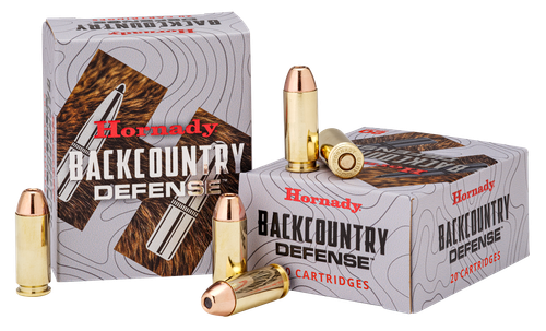 Hornady Back Country Pistol Ammunition 91558, 460 S&W Mag, 300 gr, 1950 fps, 20 Rd/Bx