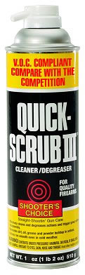 Shooters Choice DG315 Quick Scrub III Aerosol Gun Scrubber/Degreaser 15 oz
