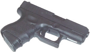 Pearce Black Grip Extension For Glock Model 27/33 (PG2733)