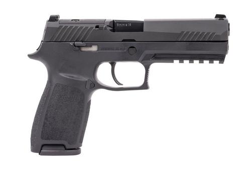 Sig Sauer P320 Full Optic Ready Pistol W320F-9-BSSP, 9mm, 4.7in, Black Polymer Grips, 17 Rds