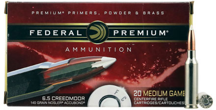 Federal Premium Big Game Rifle Ammunition P300RUMA1, 300 Remington Ultra Mag, AccuBond, 180 GR, 3100 fps, 20 Rd/bx