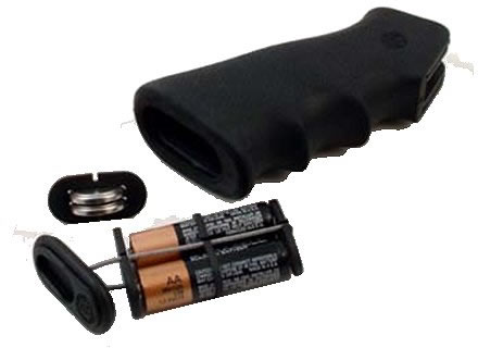 Hogue 15010 Black Rubber AR15 Grip w/Storage
