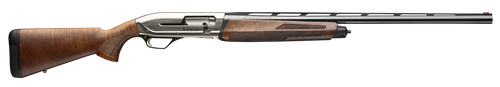 Browning Maxus II Upland Shotgun 011779204, 12 Gauge, 28", 3" Chmbr, Walnut Stock, Satin Nickel Finish