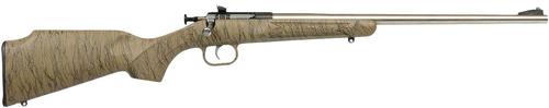 Crickett Youth Bolt Action Rifle 2443, 22 LR, 16.12", Desert Tan Synthetic/Black Webbing, Blued Steel Finish, 1 Rd.