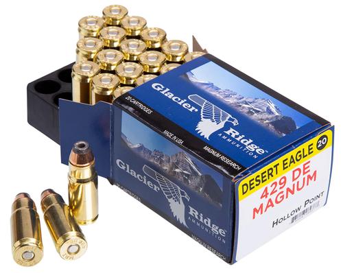 Magnum Research Desert Eagle Pistol Ammunition DEP429DE240JHP, 429 DE, JHP, 240 gr, 20 Rd/Bx