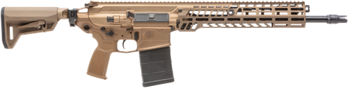 Sig MCX Spear Semi-Auto Rifle, 7.62x51mm NATO, 16", Collapsible Stock, Coyote FDE Finish, 20 Rds