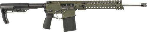 Patriot Ordnance Factory Rogue Direct Impingement Rifle, 7.62x51mm NATO, 16.50", 6 Position MFT Stock, 20 Rds