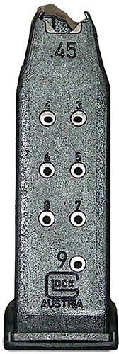 Glock G30 45 Automatic Colt Pistol (ACP) 9 Round Black Magazine (MF30009)
