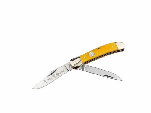 Boker Treebrand Copperhead Folding Knife, Smooth Yellow (110862)