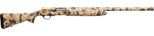 Browning A5 Semi-Auto Shotgun, 20 Gauge, 28", 3" Chmbr, Vintage Tan Camo Synthetic Stock, 3 Rds