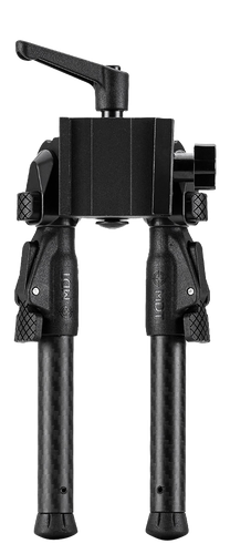 MDT GRND-POD Bipod, Arca Rail Mount, 4.5"-9",Carbon Fiber, Black (105561BLK)