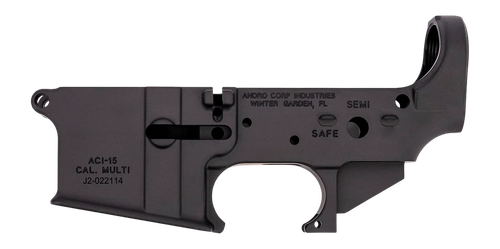 Andro Corp ACI-15 Stripped Lower, Anodized Finish, Black