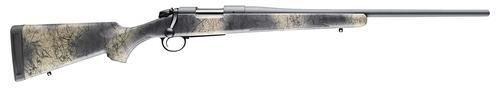 Bergara B-14 Hunter Wilderness Bolt Action Rifle B14S111, 308 Win, 22", Woodland Camo Stock, Gray Cerakote Finish, 4 Rds