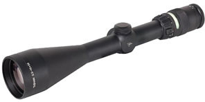 Trijicon Accupoint Rifle Scope TR22G, 2.5x-10x, 56mm, Black, Dual Illuminated Green Triangle Reticle