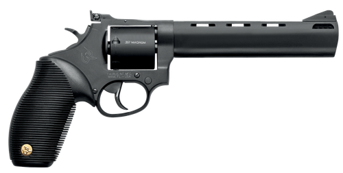 Taurus 692 Revolver 2692061, 38 Special +P/357 Mag/9mm Luger, 6.50", Black Ribber Grip, Matte Black Finish, 7 Rd